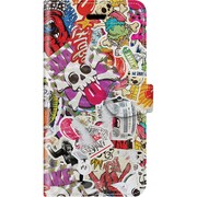 手帳ケース iP7 FLAKE STECKER ART [iPhone 7 ケース]
