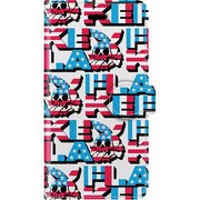手帳ケース iP7 FLAKE Skull Rabbits [iPhone 7 ケース]
