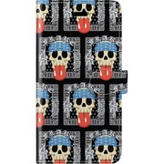 手帳ケース iP7 FLAKE SKULL BANDANA [iPhone 7 ケース]