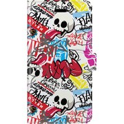 手帳ケース iP7 FLAKE GRAFFITI [iPhone 7 ケース]