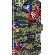 手帳ケース iP7 FLAKE ARMY CAMO [iPhone 7 ケース]