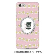 ハードケース iP7 KS Flower border cat [iPhone 7 ケース]