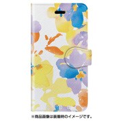 手帳ケース iP7 Clear リリーフラワー [iPhone 7 ケース]