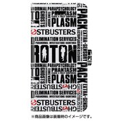手帳ケース iP7 ゴーストバスターズ レターパターン [iPhone 7 キャラクター ケース]