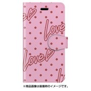 手帳ケース iP7 ゴーストバスターズ ラブバスターズ PK [iPhone 7 キャラクター ケース]