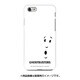 ハードケース iP7 ゴーストバスターズ B＆W-WH [iPhone 7 キャラクター ケース]