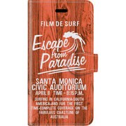 手帳ケース iP7 Surf days Film de surf [iPhone 7 ケース]