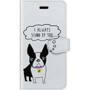 手帳ケース iP7 My sweet babies Dog's feelings [iPhone 7 ケース]