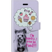 手帳ケース iP7 My sweet babies Hungry Dog [iPhone 7 ケース]