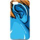 ハードケース iP7 Comic veil Blue Mutant [iPhone 7 ケース]