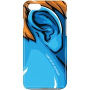 ハードケース iP7 Comic veil Blue Mutant [iPhone 7 ケース]