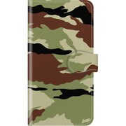 手帳ケース iP7 カモフラ Camo＆Bunnygirl [iPhone 7 ケース]