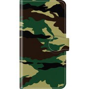 手帳ケース iP7 カモフラ M81-Camo [iPhone 7 ケース]