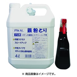 ピカール鉄粉とり 空容器、スプレーガン、専用スポンジ 4L 62810