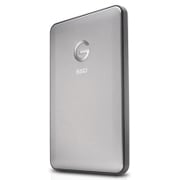 USB-C接続対応 高速ポータブルSSD G-DRIVE slim SSD 500GB シルバー 0G05275