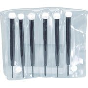 TSD6SET [プラスチック柄 精密ドライバーセット 6本組]