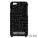ドリフターズ iPhone 6ケース 筆文字柄 黒 [キャラクターグッズ]
