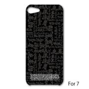 ドリフターズ iPhone 7ケース 筆文字柄 黒 [キャラクターグッズ]