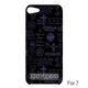 ドリフターズ iPhone 7ケース マーク柄 青 [キャラクターグッズ]
