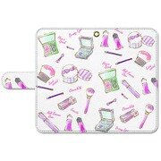 手帳型ケース Xperia XZ用 Love cosmetics