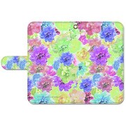 手帳型ケース Xperia XZ用 Bonny bloom