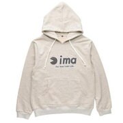 ima オリジナルパーカー ホワイト M [釣り メンズウェア シャツ]