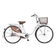 電動アシスト自転車 ビビ・DX 24型 16Ah 内装3段変速 ホワイトパールクリア 2017年モデル BE-ELD433F2