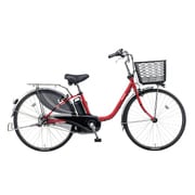 電動アシスト自転車 ビビ・DX 24型 16Ah 内装3段変速 パールクリアレッド 2017年モデル BE-ELD433R