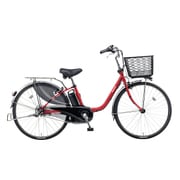 電動アシスト自転車 ビビ・DX 26型 16Ah 内装3段変速 パールクリアレッド 2017年モデル BE-ELD633R