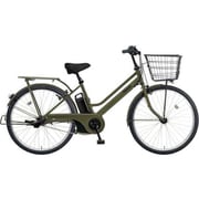 電動アシスト自転車 ティモ・S 26型 16Ah 内装3段変速 マットオリーブ 2017年モデル BE-ELST632G