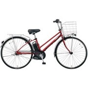 電動アシスト自転車 ティモ・DX 27型 16Ah 内装5段変速 フレアレッドパール 2017年モデル BE-ELDT753R