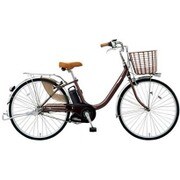 電動アシスト自転車 ビビ・LU 24型 12Ah 内装3段変速 チョコブラウン 2017年モデル BE-ELLU43T