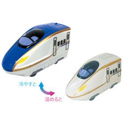 おふろDEミニカー E7系北陸新幹線 かがやき [おふろ 鉄道玩具]