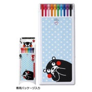 ハイテックCコレト 04レフィル10色セット くまモンVer. 限定 ウフフ ドット LHKRFC4K10CUD
