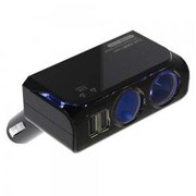 VC-1402 [2.4A 2ポート USB付 2連 ダイレクトソケット 24V]