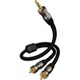 ステレオミニプラグ→RCA×2 オーディオケーブル 1.6m(OFC線) DX-J2P-1.6