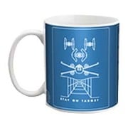 スター・ウォーズ ホーム＆キッチン 「設計図マグ」新たなる希望 [高さ約11cm]