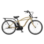 電動アシスト自転車 BP02 26型 12Ah 内装3段変速 デザートイエロー 2017年モデル BE-ELZC63Y