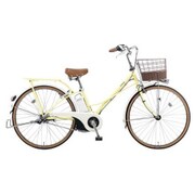 電動アシスト自転車 ティモ・F 26型 12Ah 内装3段変速 パウダーイエロー 2017年モデル BE-ELTF63Y