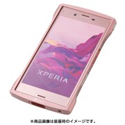 DCB-XXZCHAPN [Xperia XZ CLEAVE Aluminum Bumper Chrono アルミバンパー ピンクゴールド]