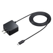 Quick Charge 3.0対応AC充電器 USB Type Cケーブル一体型・ブラック ACA-QC46CBK
