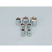 ソケットセット 8mm~19mm 差し込み9.5mm(3/8インチ)サイズ用 7個入り 33239