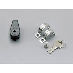 ヘルメットロックホルダー ブラック 盗難防止用品（バイク） 75477