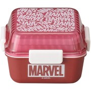 ML02 正角ランチBOX ロゴ MARVEL（マーベル） 50397-2