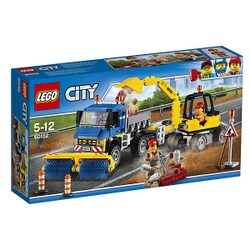 ヨドバシ.com - LEGO レゴ 60152 [シティ 道路清掃車とパワーショベル