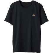 リフレッシュ Tシャツ メンズ リカバリーウェア 半袖シャツ ブラック XXLサイズ 6705