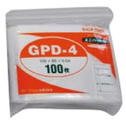 GPD4 [チャック袋 (ユニパックGP) GP D-4 120×85×0.04 100枚入り]