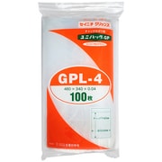 GPL4 [チャック袋 (ユニパックGP) GP L-4 480×340×0.04 100枚入り]