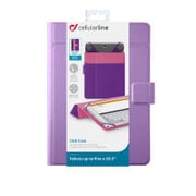 汎用タブレットケース(10.5インチまで)紫 CLICKCASETAB105V