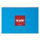 KUM スケッチブック A4 ブルー KM165A